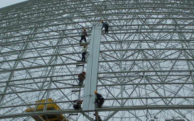 永城网架装配好以后应当留神哪八项验收事件