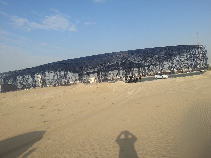 永城大型场馆网架工程